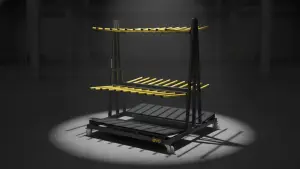 DİKEY PENCERE VE KAPI PROFİL TAŞIMA ARABASI EVO TROLLEY III DOUBLE