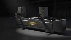 SOLDADORA DE 2 CABEÇOTES PARA JANELAS DE PVC E PORTAS DE PVC EVOO IISN EC