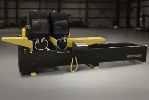 DOUBLE MITER SAW FOR PVC PLASTIC PROFILES EVOG K SAW