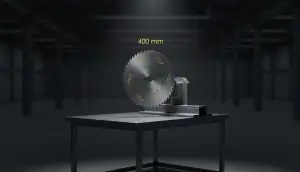 ДИСКОВОЕ ПОЛОТНО ДЛЯ ЦИРКУЛЯРНОЙ ПИЛЫ ПО АЛЮМИНИЮ 400 MM EVO SAW A400