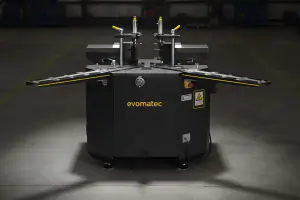 ECKVERBINDUNGSPRESSE FÜR ALUMINIUMPROFILE EVOA IA