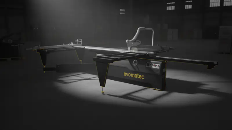 SERRA ESQUADREJADEIRA PARA PLÁSTICO EVO K3200