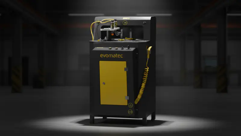 FRAISEUSE À ENDOIT POUR PROFILS EN ALUMINIUM & PROFILS DE FENÊTRE EVOP I ECO