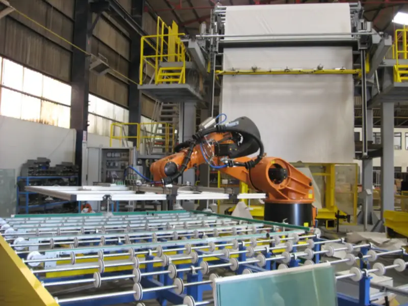 ROBÔS ABB PARA PROCESSAMENTO DE VIDRO