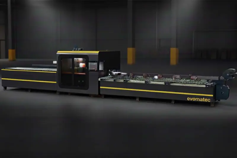 PROFILE MACHINING CENTER & CUTTING CENTER FOR ALUMINIUM PROFILES EVOAIIR