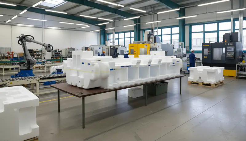 REALIZZAZIONE DI MODELLI PER FONDERIA CON SCHIUMA RIGIDA EPS